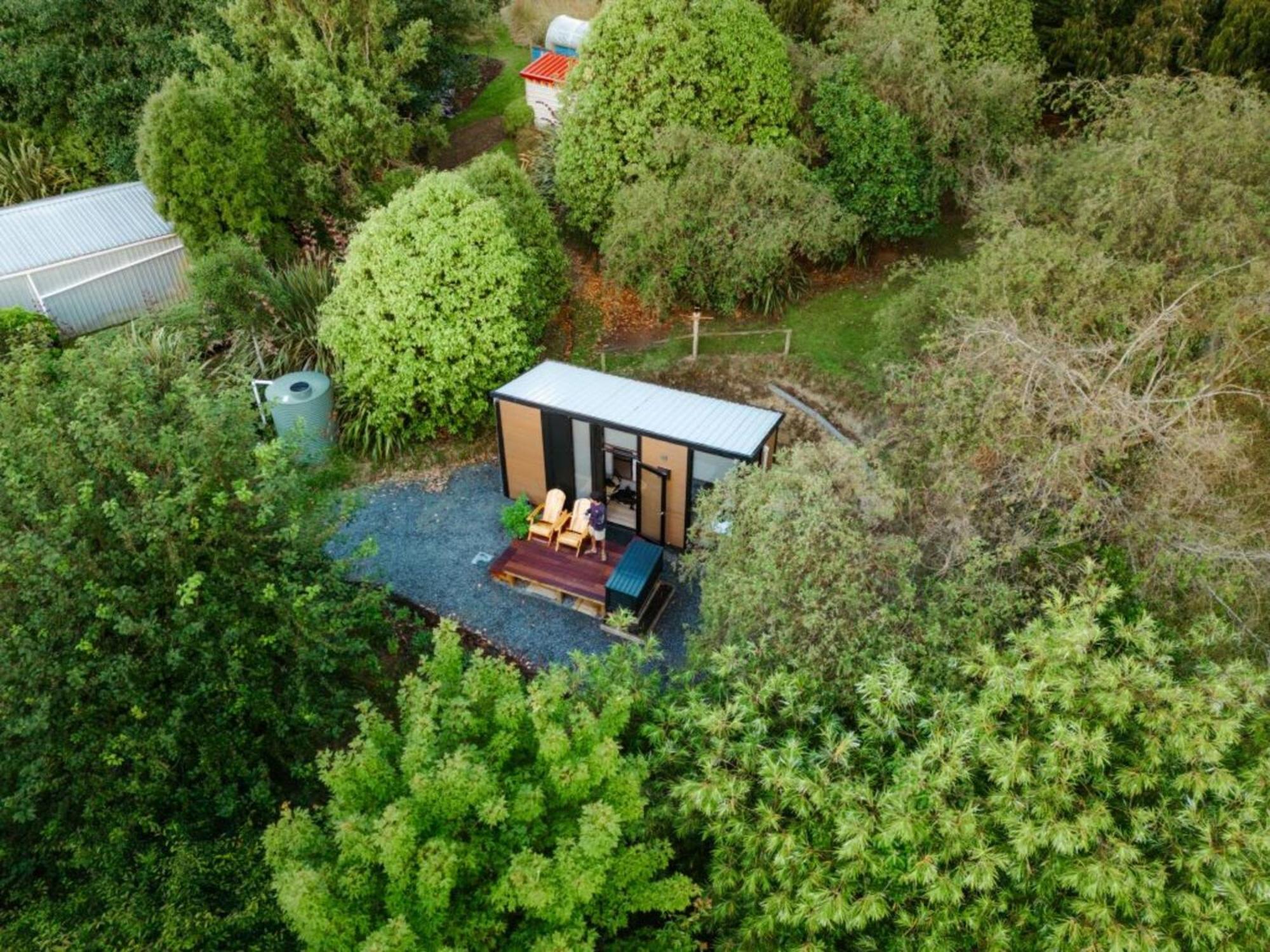 Tranquility Tiny House By Tiny Away Villa Owaka Exterior foto